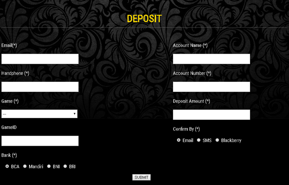 Deposit sbobet muncul seperti